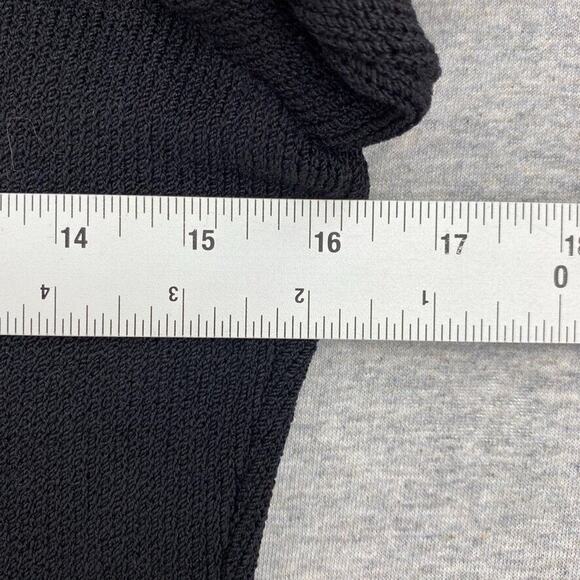 St John Dress Womens 4 Maria Gray Black Santana Knit Evening Formal Sexy - Picture 10 of 12